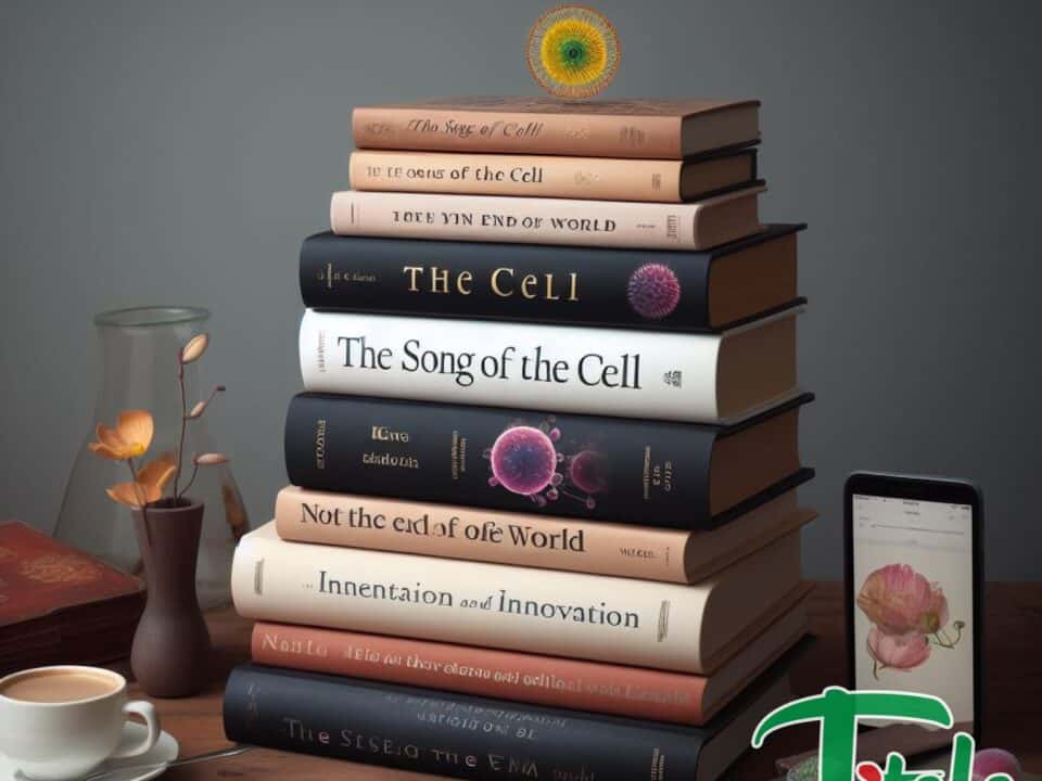 Bücher für informatives Lesen: Das Lied der Zelle, Nicht das Ende der Welt, Erfindung und Innovation der 2