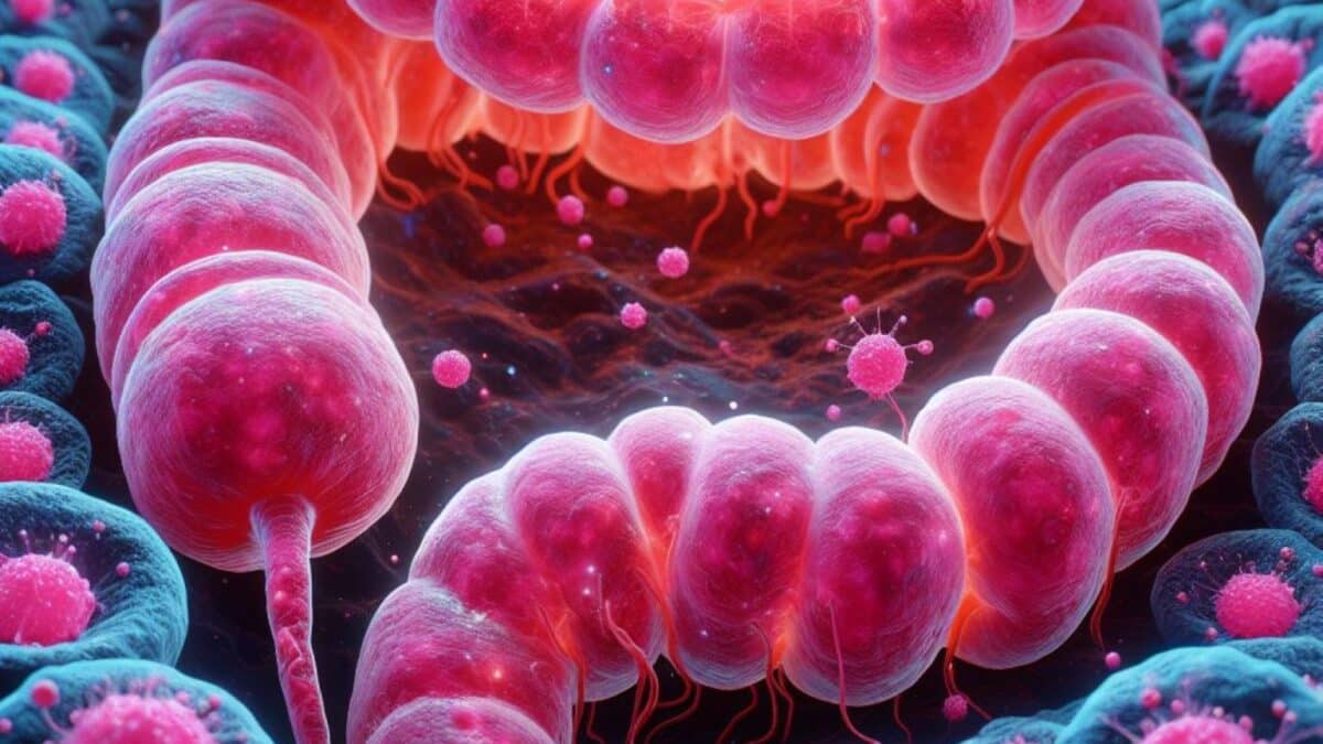 Die Dominanz von Fusobakterien bei Dickdarmkrebs erforscht Dickdarmkrebs 6