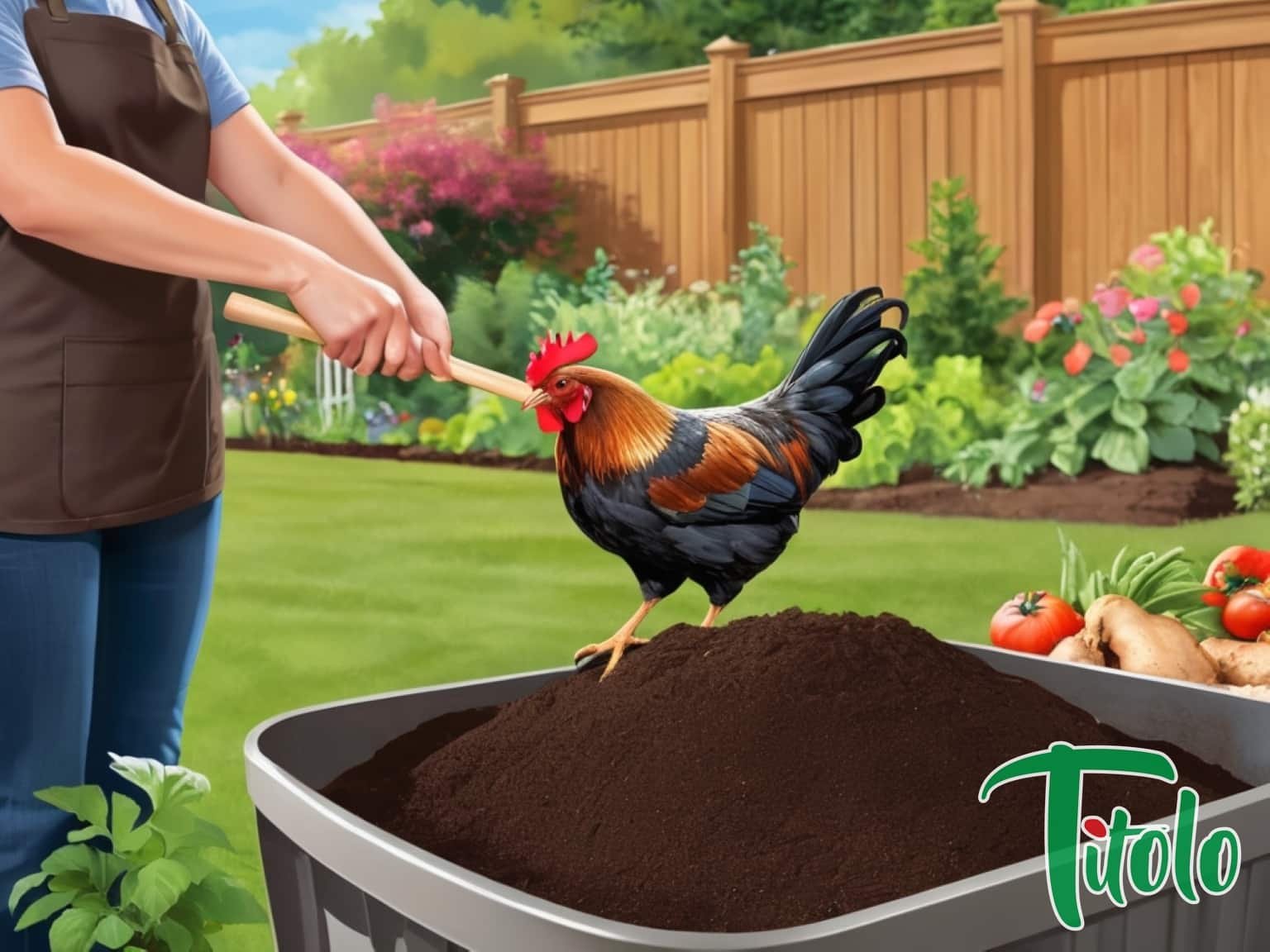 Effiziente Methoden zur Kompostierung von Hühnerabfällen autarkes 14