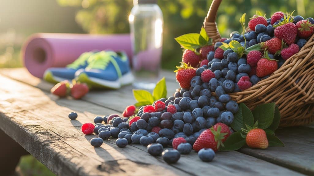 Beeren fördern gesunde Gewohnheiten
