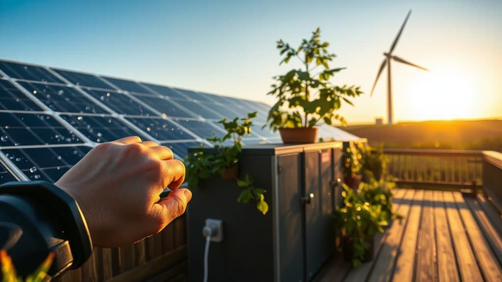 tägliche Gewohnheiten für Energieautonomie