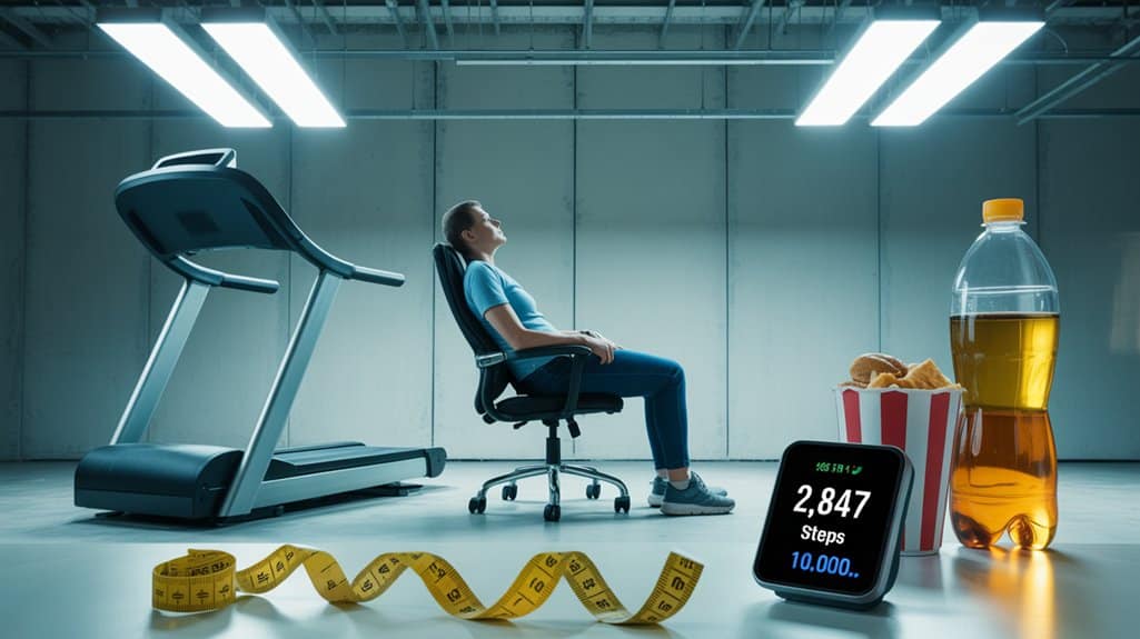 Inaktivität fördert Appetitdysregulation und Gewichtszunahme Appetitdysregulation 8 tägliche Schrittzahl-Anleitung