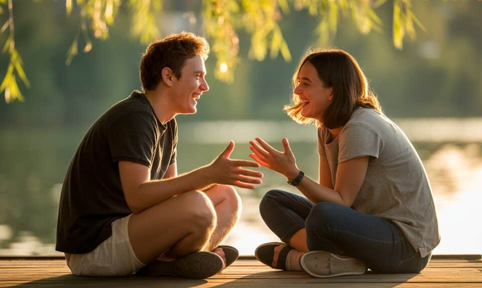 Glück durch Gespräche steigern