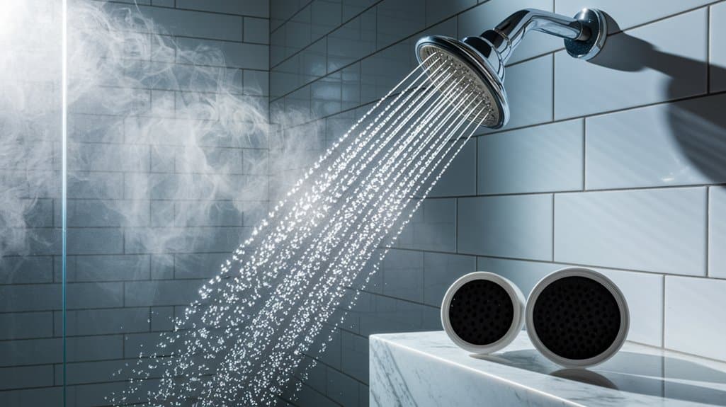 gefilterte Wasser-Dusche Vorteile