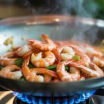 Knoblauch-Garnelen-Pfannengericht Rezept