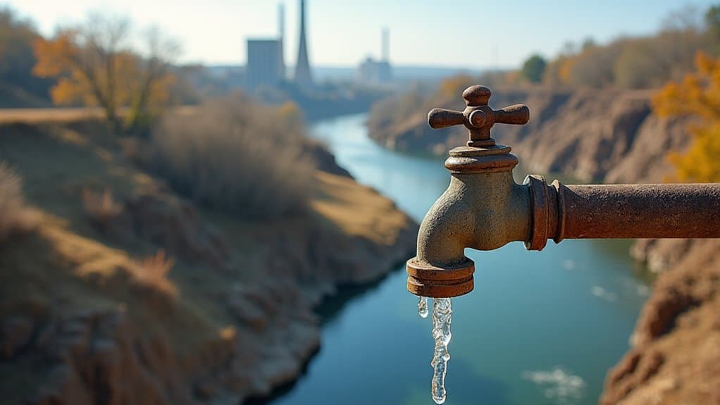 geografischer Einfluss auf die Wasserqualität