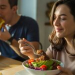 Gesunde Ernährung allein Partner