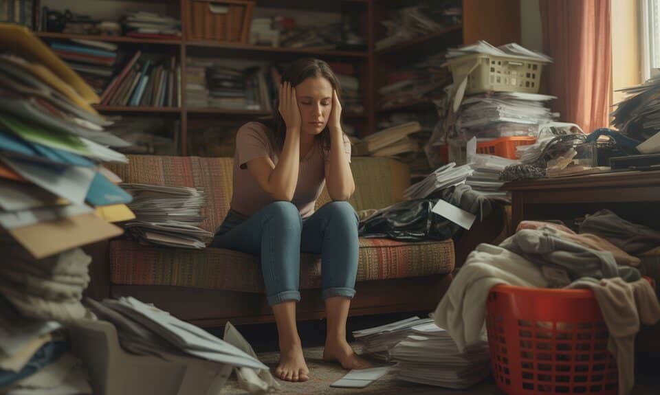 Unordnung zu Hause erhöht Stress