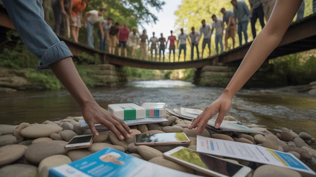 Zugang erweitern Unterstützung aufbauen