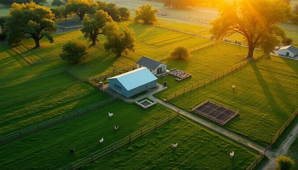 Integration von Vieh für Nachhaltigkeit