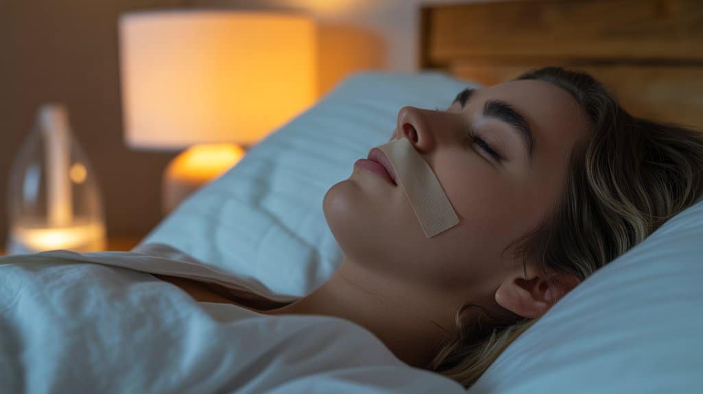 Mundtaping hilft bei leichter Apnoe