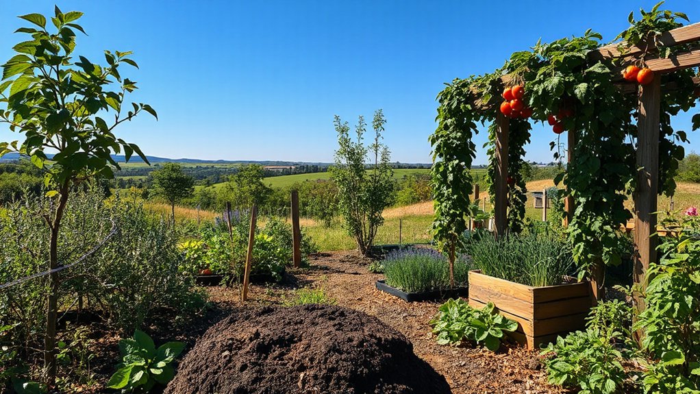Mehrjähriger Obst- und Beerengarten