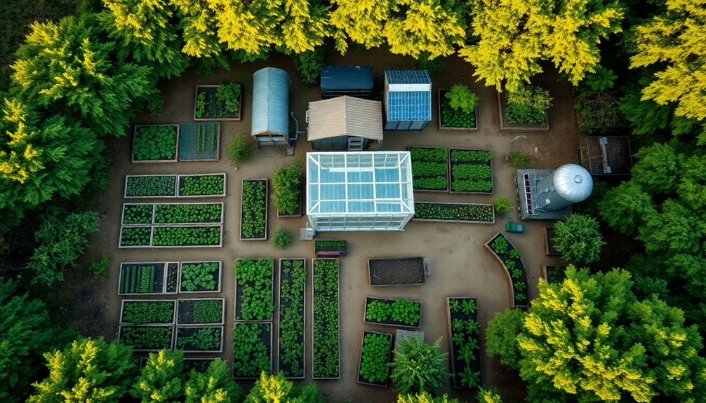 Die Landanforderungen für Selbstversorgung variieren