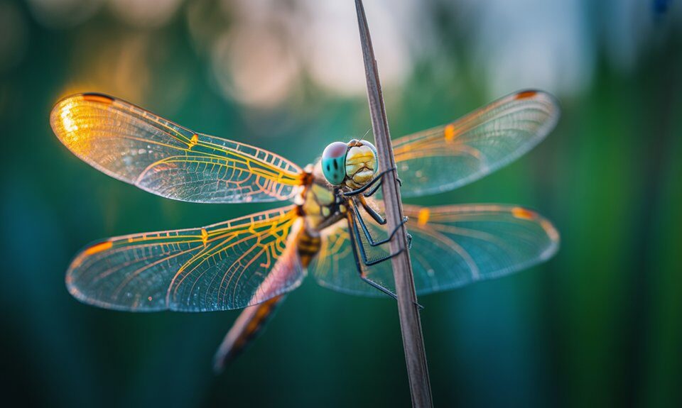 Solarbetriebene Libelle dominiert Sommerhimmel
