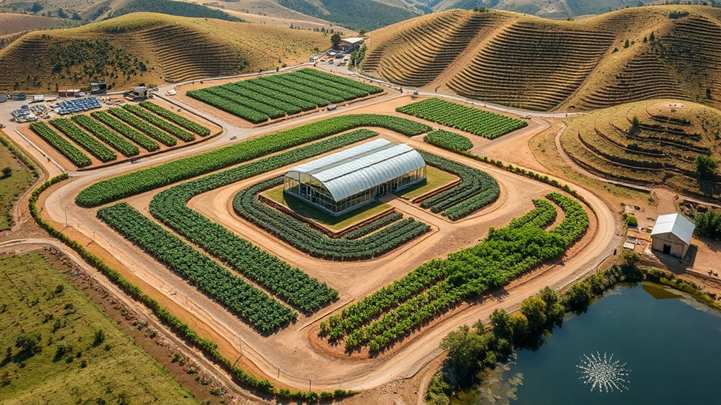 nachhaltiges Farmdesign