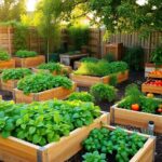 nachhaltige Mikrofarm-Oasen-Schaffung