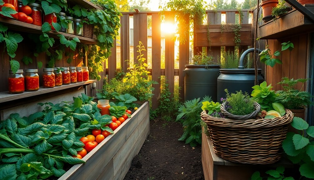 ganzjährige Lebensmittelkonservierungstechniken